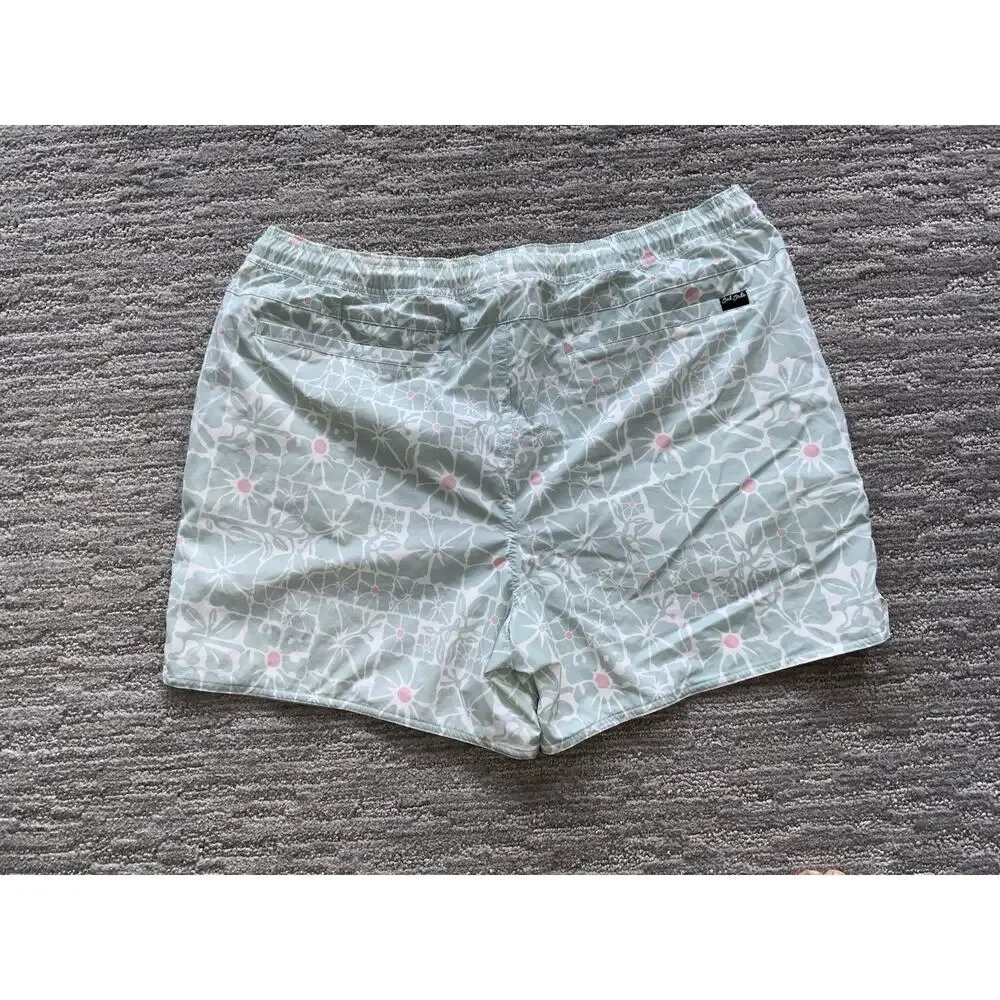 Bad Birdie Shorts Mens Size XXLarge Elastic Waist Drawstring Black Lightweight